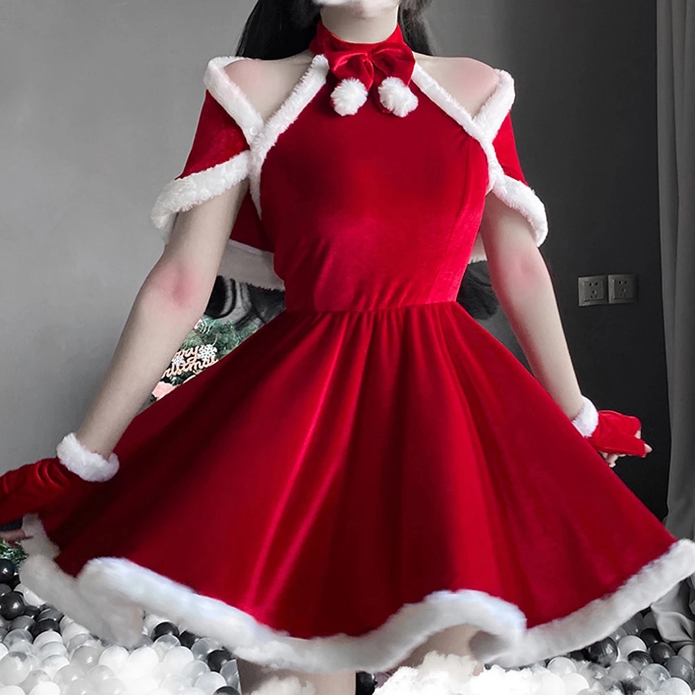 Cosplay Anime Bunny Girl - Seksowny strój świąteczny damski 2025, sukienka
