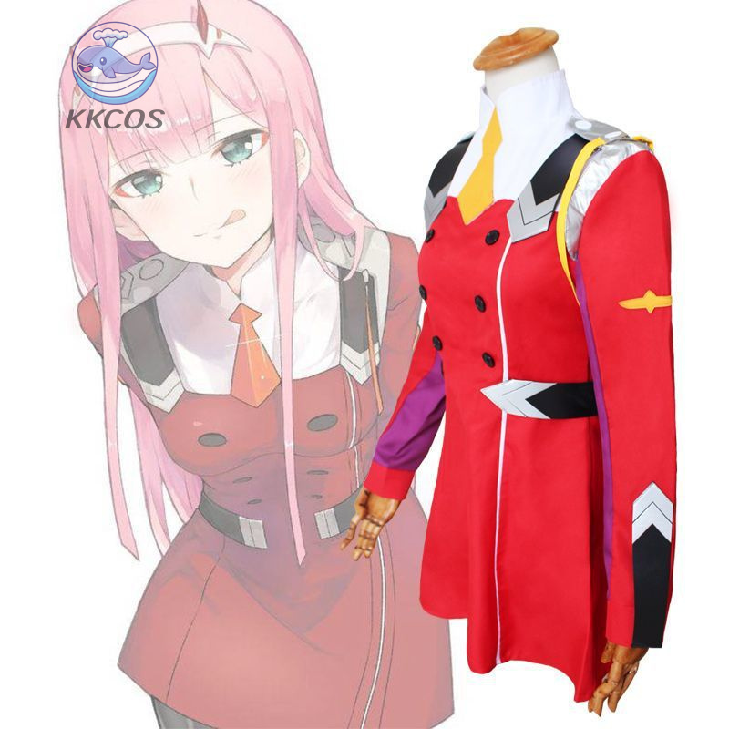 Anime Cosplay Zero Two - DARLING in the FRANXX 002 Zero