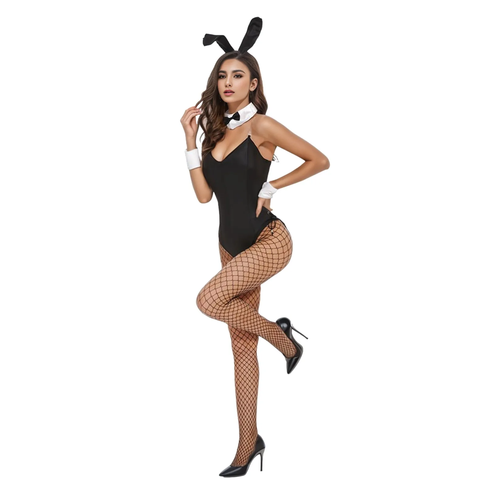 Cosplay Anime Bunny Girl - Kostium Króliczka Damski 2025 Anime Halloween