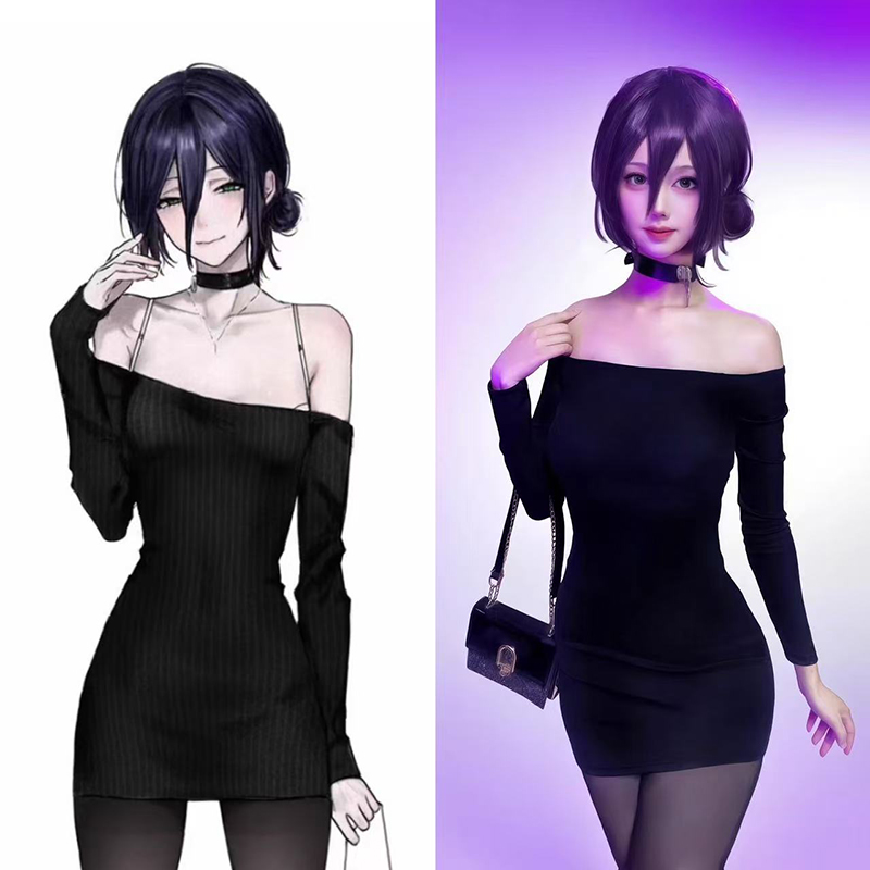 Anime Cosplay Chainsaw Man - Anime Chainsaw Man Reze Strój Cosplay