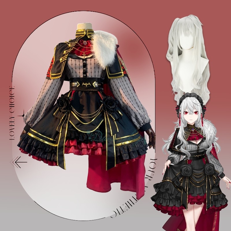 Anime Cosplay Youtuber - Peruka Kostium Cosplay Virtual Youtuber Kuzuha