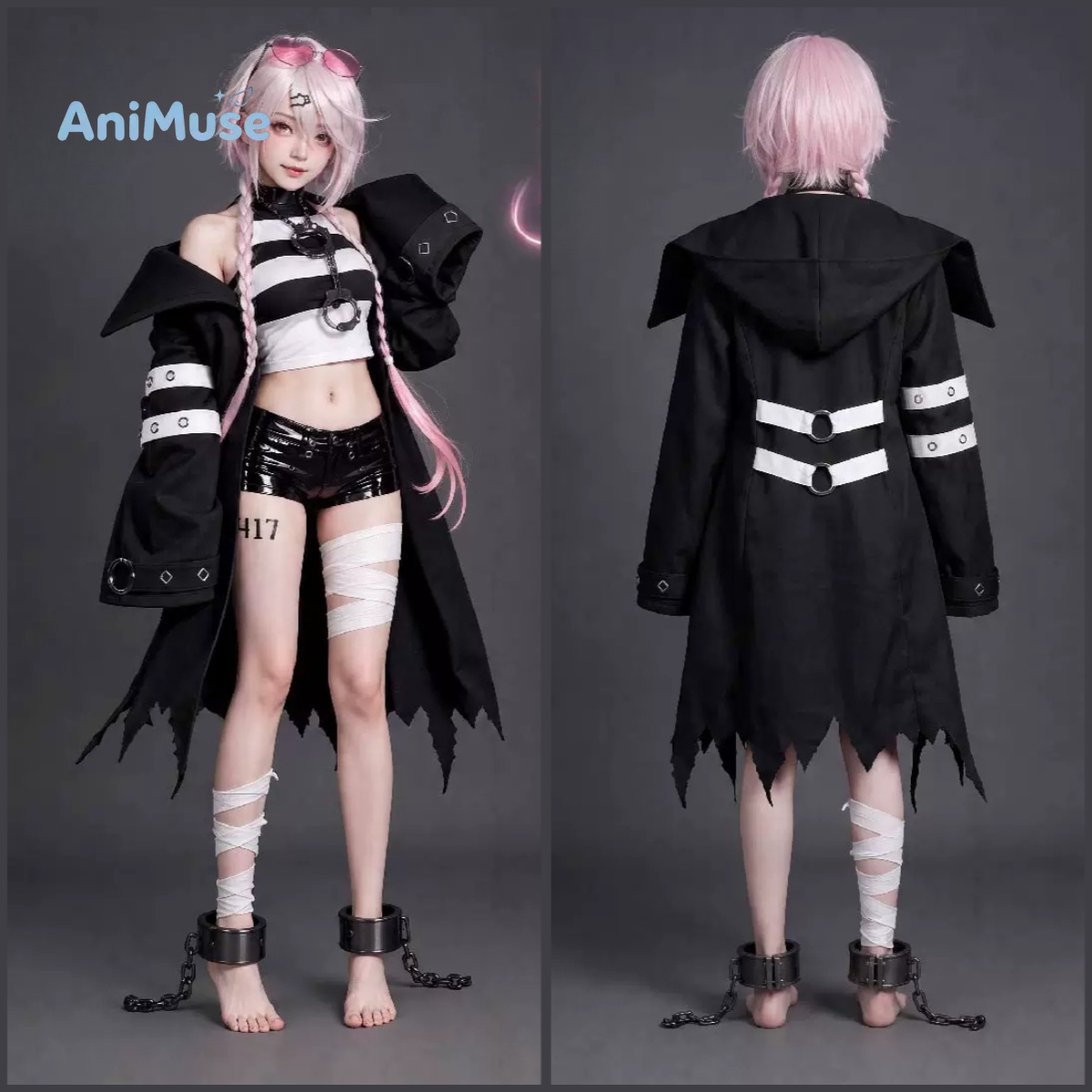 Anime Cosplay Youtuber - Kostium cosplay wirtualnej YouTuberki Yuiki Shiiny,