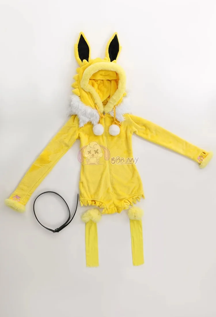 Cosplay Anime Bunny Girl - Seksowny kombinezon z głębokim dekoltem w