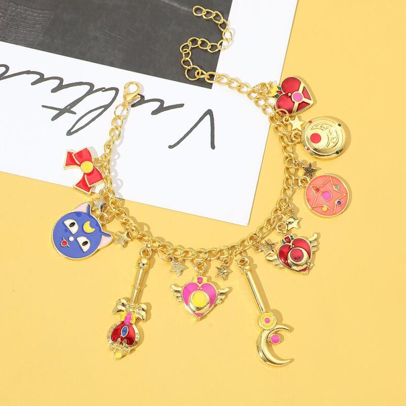 Sailor Moon Wand - Japońskie gadżety anime Sailor Moon, metalowa