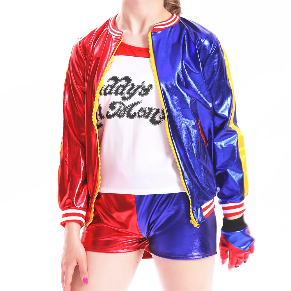 Anime Harley Quinn Cosplay - Kostiumy Harley Cosplay samobójstwo Quinzel dzieci