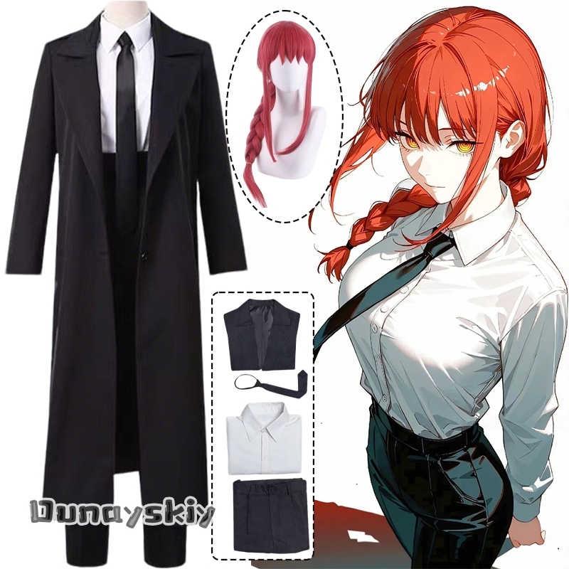 Anime Cosplay Chainsaw Man - Kostium Cosplay Anime Man Makima {Hemera}