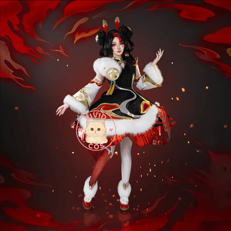 Anime Cosplay Nun - Kostium Cosplay Lol Role Play Anime
