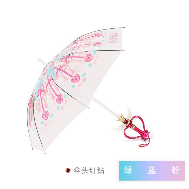 Sailor Moon Wand - Świecący parasol Sailor Moon, ręcznie malowana
