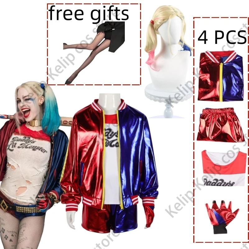 Kostium Cosplay Harley Quinn A – Anime Harley Quinn Cosplay recenzja i cena