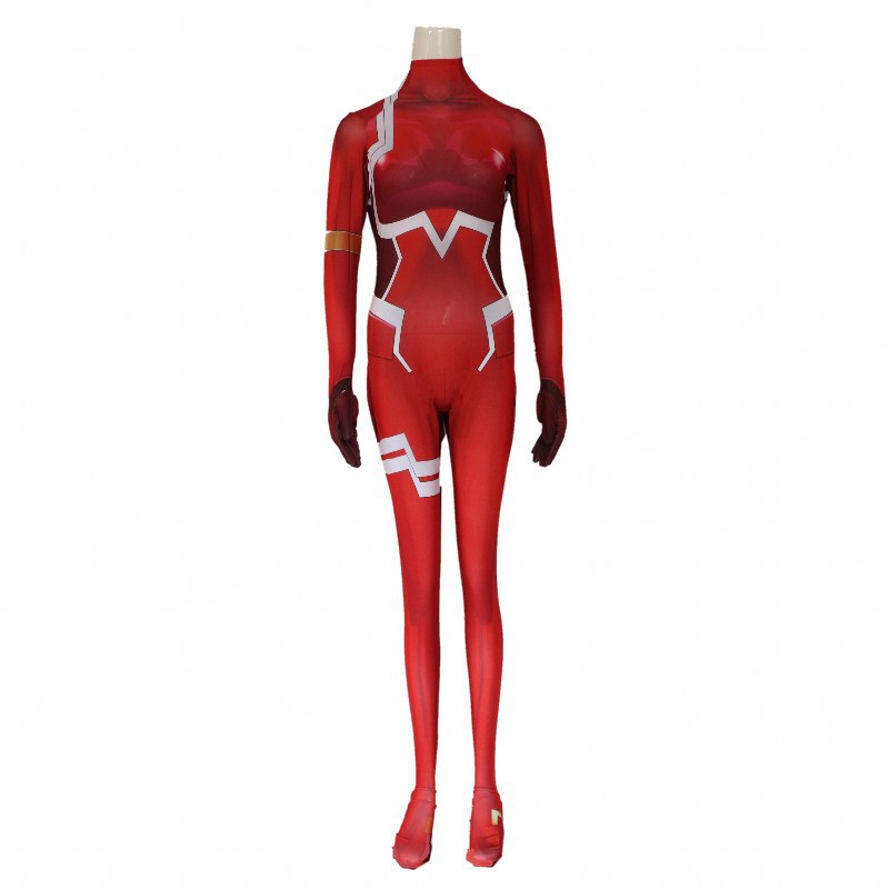 Różowy strój COSPLAY Darling I – Anime Cosplay Zero Two recenzja i cena