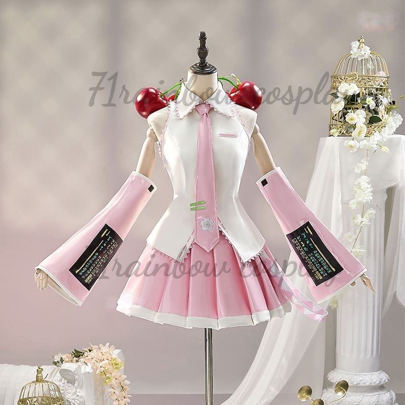 Stroje Cosplay Sakura Mikuu, M – Anime Cosplay Easy recenzja i cena