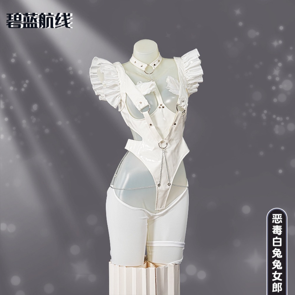 Azur Lane Le Malin Leniwy Biał – Cosplay Anime Bunny Girl recenzja i cena