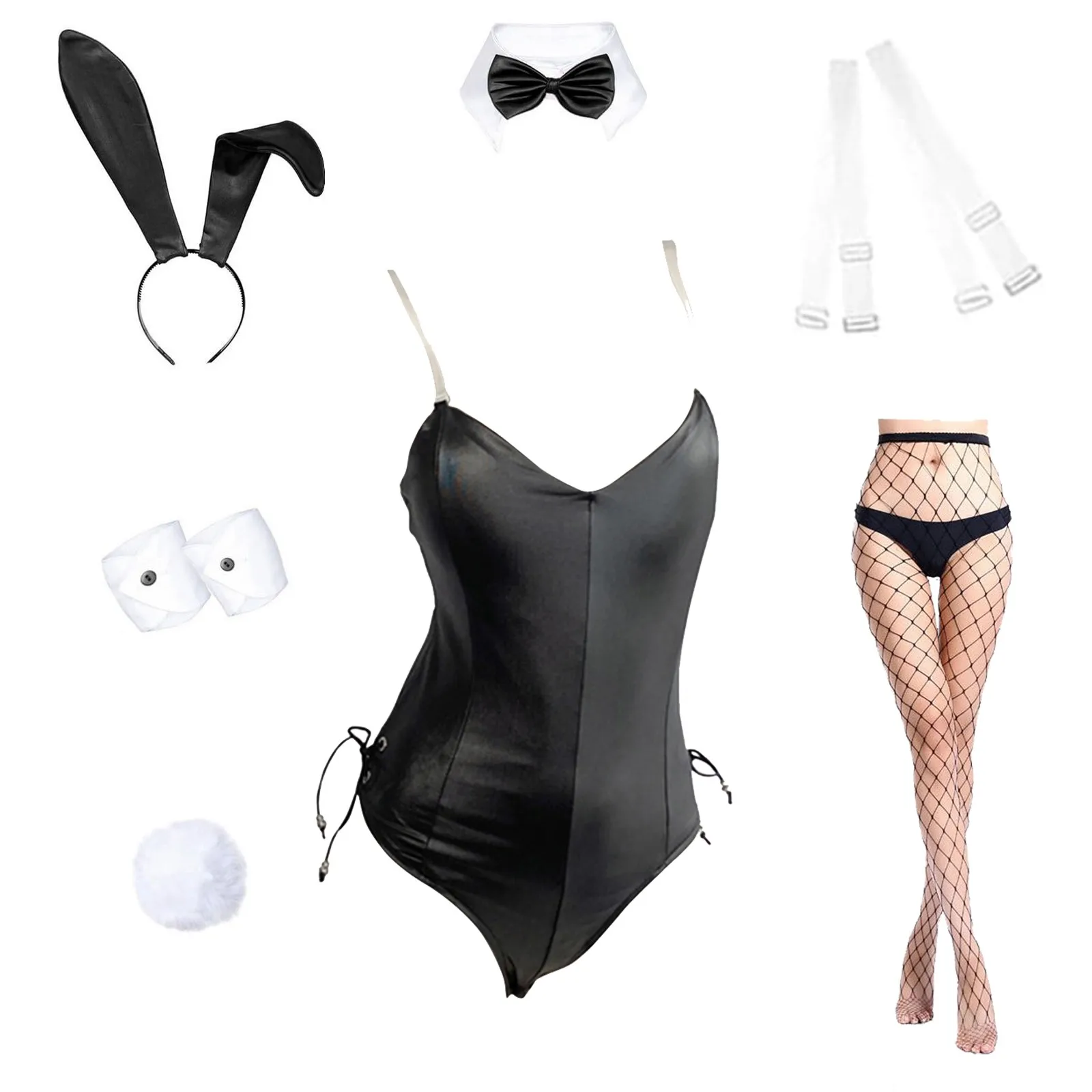 Kostium Króliczka Damski 2025  – Cosplay Anime Bunny Girl recenzja i cena
