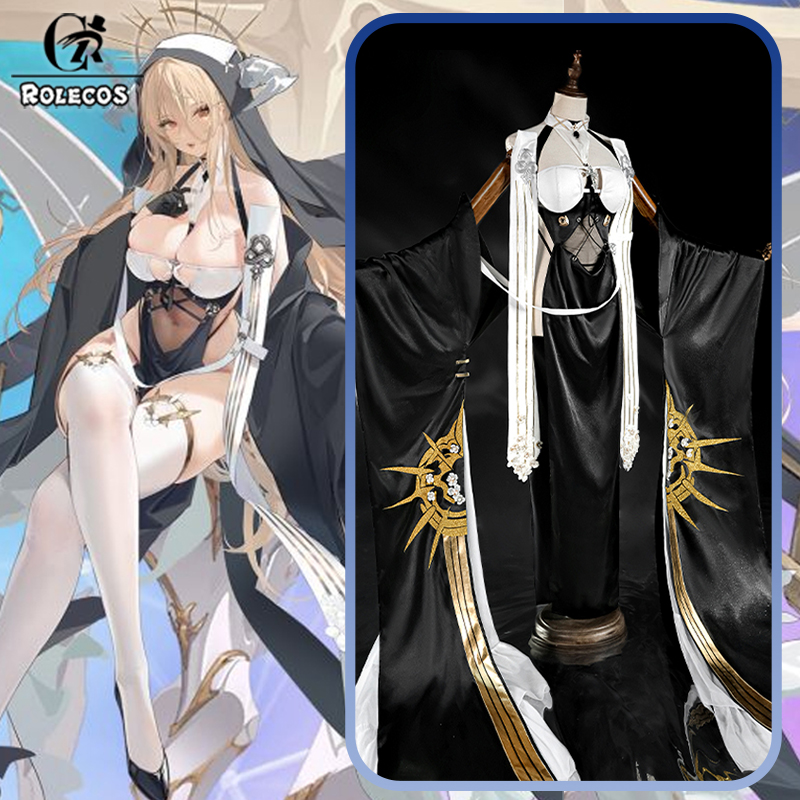 ROLECOS Gra Azur Lane HMS Impl – Anime Cosplay Nun recenzja i cena