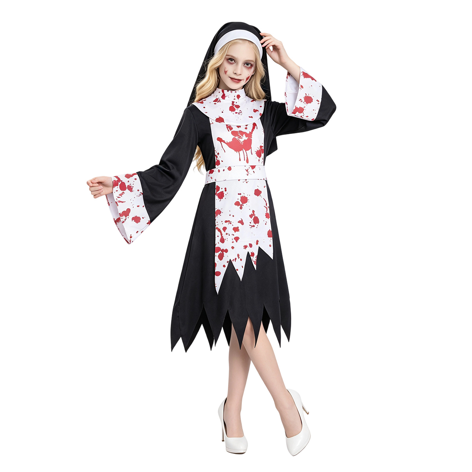 Kostium Demonijnej Strasznej Z – Anime Cosplay Nun recenzja i cena