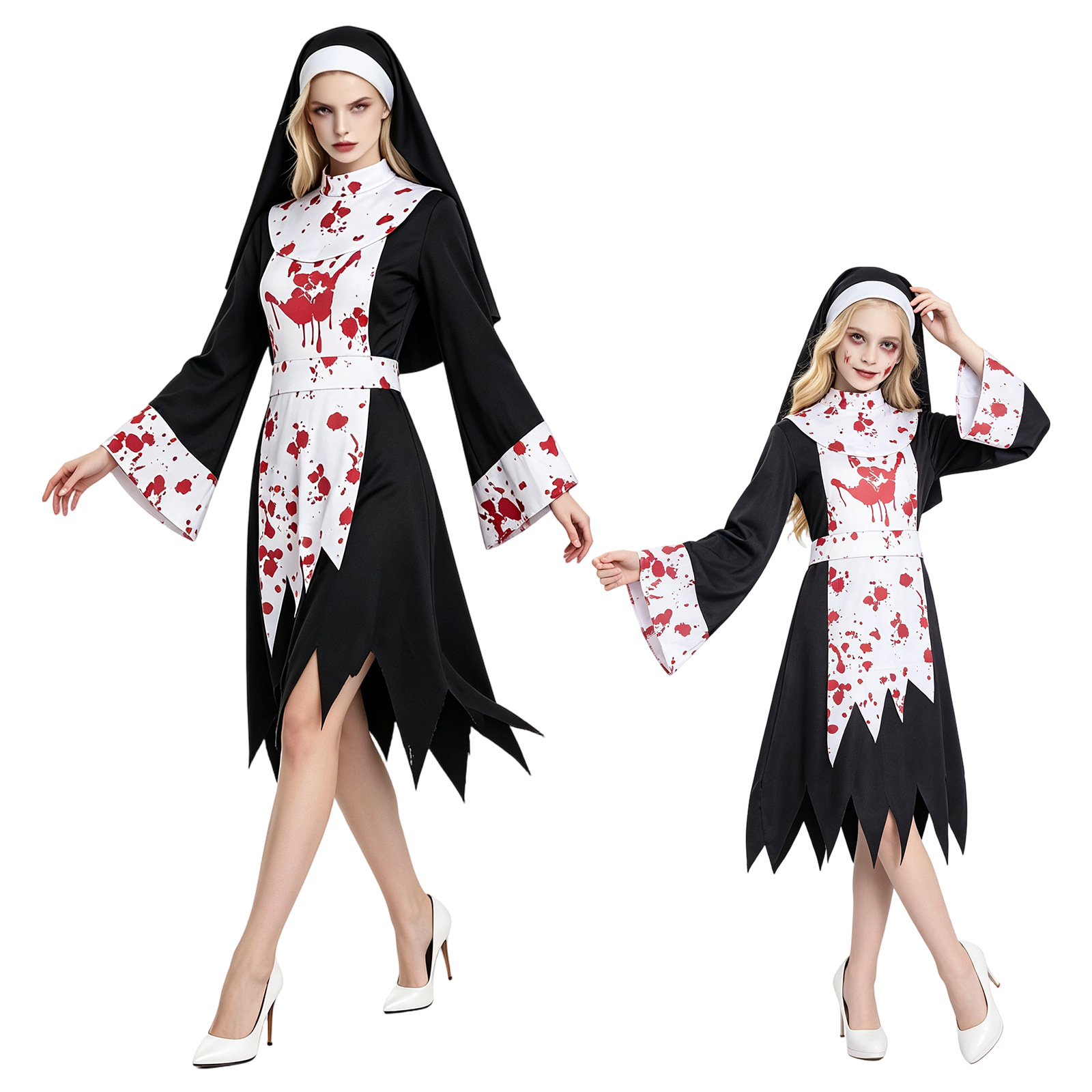 Kostium Demonijnej Strasznej Z – Anime Cosplay Nun recenzja i cena