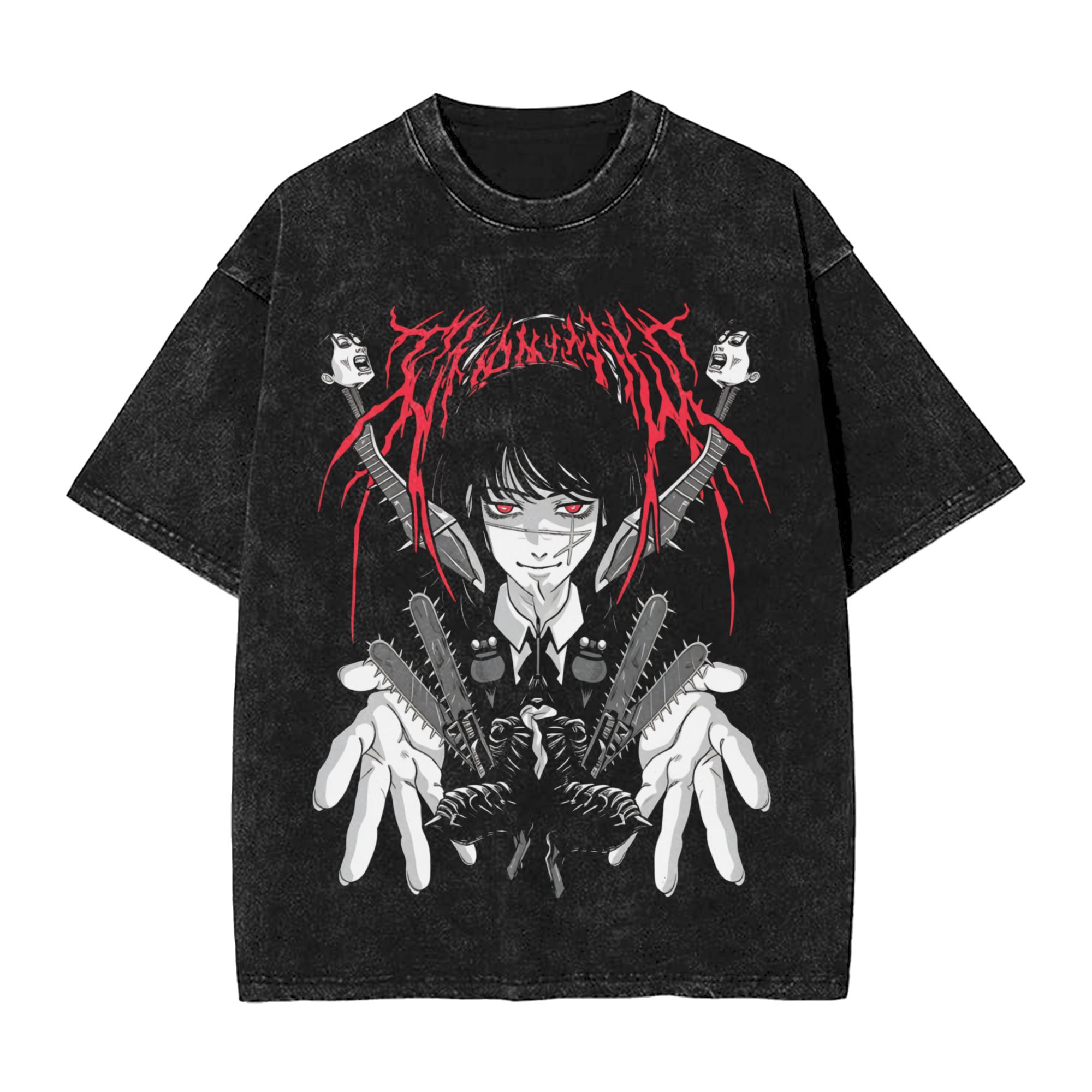 Anime Chainsaw Man Yoru T-Shir – Anime Cosplay Chainsaw Man recenzja i cena