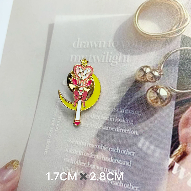 2 SZT. Broszka z motywem anime – Sailor Moon Wand recenzja i cena