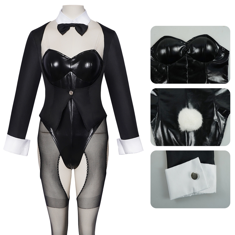 XIN LAI SEN Unisex Anime Cos K – Cosplay Anime Bunny Girl recenzja i cena